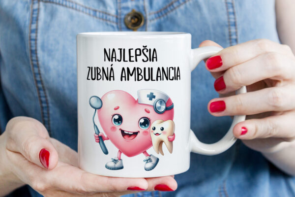 Keramický hrnček zubná ambulancia
