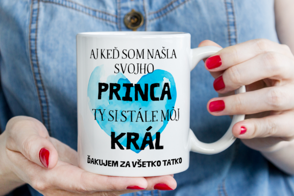Keramický hrnček - aj keď som našla svojho princa...