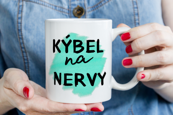 Keramický hrnček - kýbel na nervy..