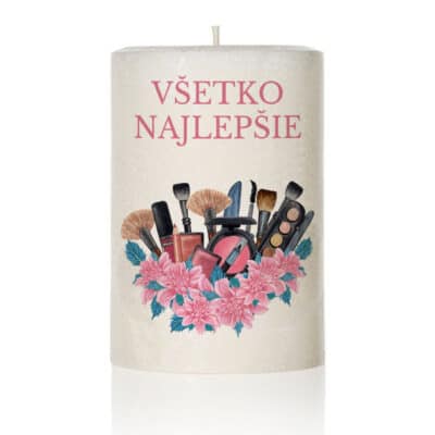 Dekoračná palmová sviečka 322