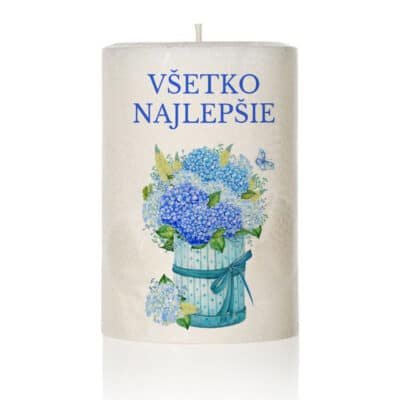 Dekoračná palmová sviečka 320