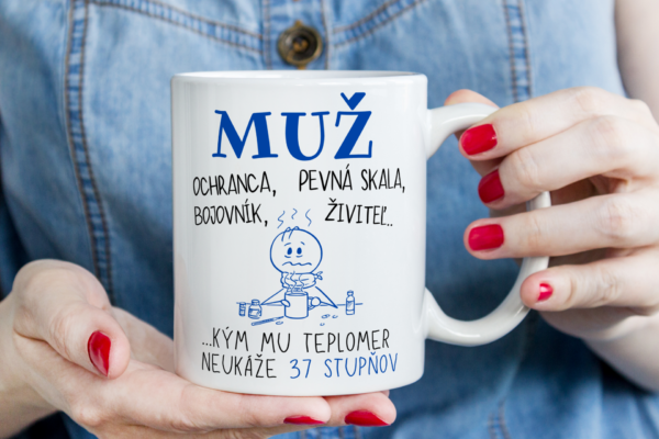 Keramický hrnček - pre muža