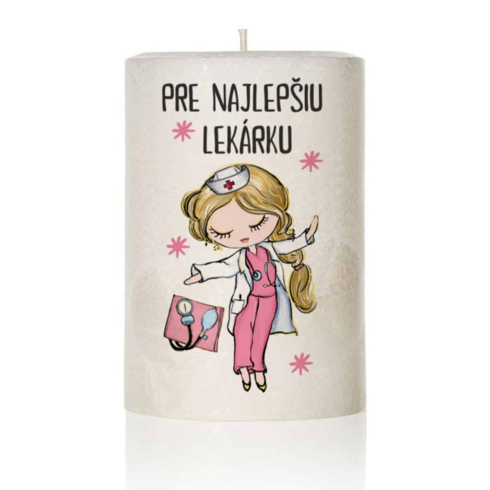 Sviečky pre lekárku/lekára