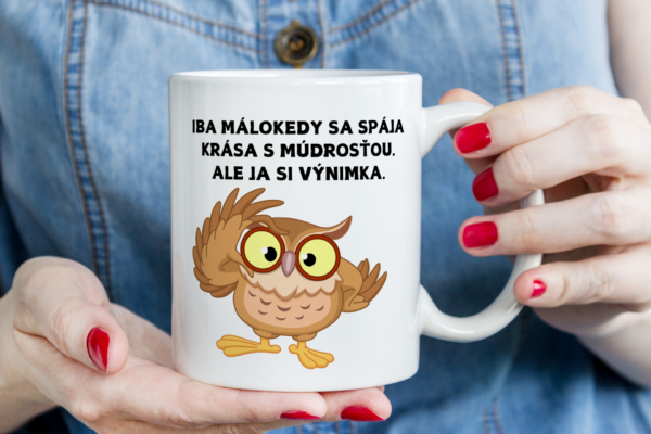 Keramický hrnček, Iba málokedy sa spája krása s múdrosťou.