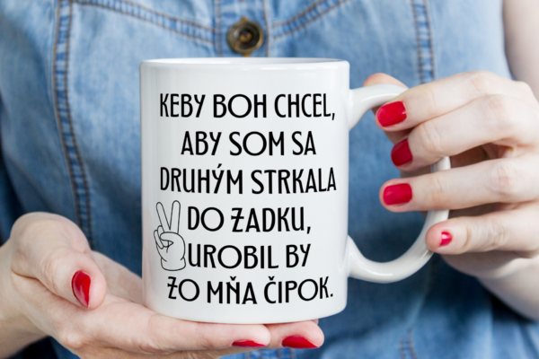 Keramický hrnček, keby boh chcel...