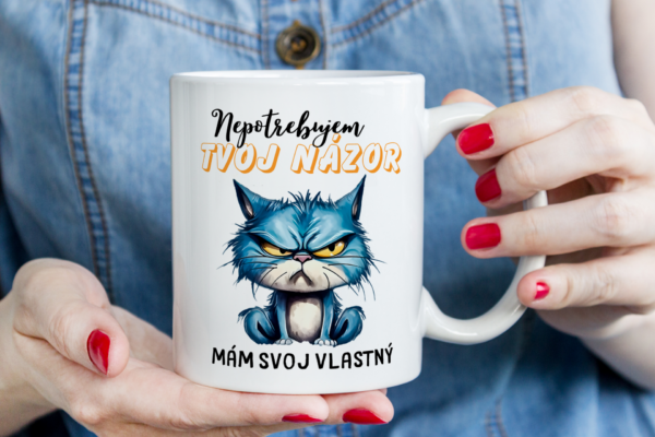 Keramický hrnček, Nepotrebujem tvoj názor..