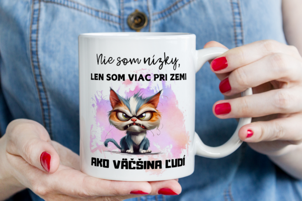 Keramický hrnček, Nie som nízky,len som viac pri zemi