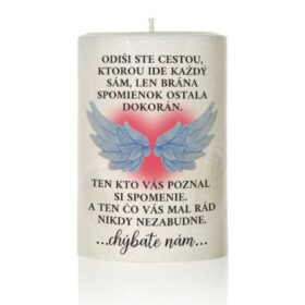Dekoračná palmová sviečka