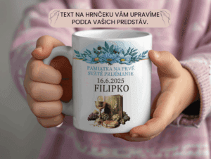 Elegantný keramický hrnček k 1.Sv.prijímaniu