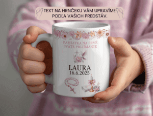 Elegantný keramický hrnček k 1.Sv.prijímaniu