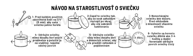 navod NA STAROSTLIVOST o sviecku