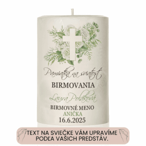Sviečka Sviatosť Birmovania