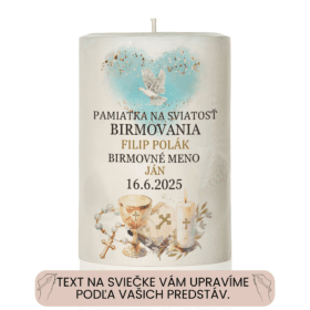 Sviečka Sviatosť Birmovania