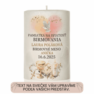 Sviečka Sviatosť Birmovania