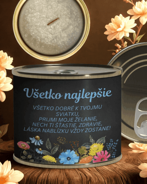 Veľká sviečka v konzerve 9