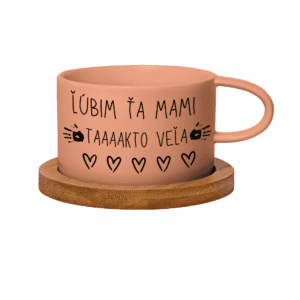 Hrnček makrónka pre mamu - taakto veľa