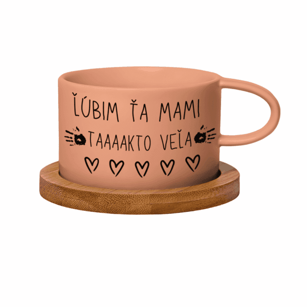 Hrnček makrónka pre mamu - taakto veľa