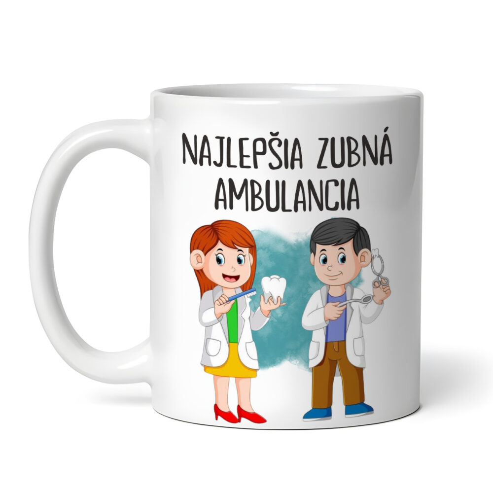 Personalizovaný hrnček pre zubárov a dentálne asistentky 1