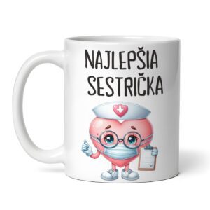 Personalizovaný hrnček s lekárskym motívom a vlastným textom 11