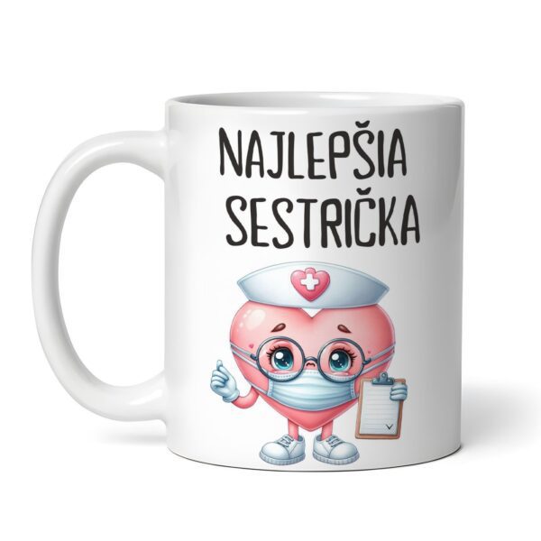 Personalizovaný hrnček s lekárskym motívom a vlastným textom 11