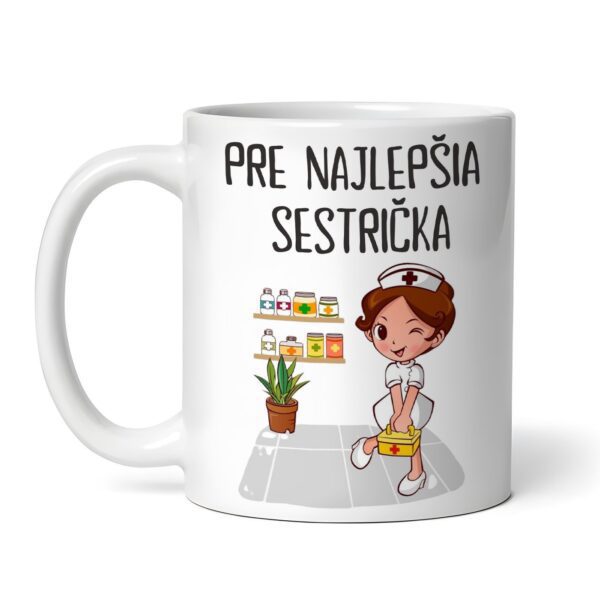 Personalizovaný hrnček s lekárskym motívom a vlastným textom 17
