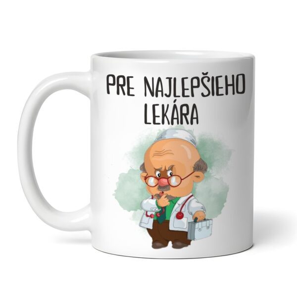 Personalizovaný hrnček s lekárskym motívom a vlastným textom 18