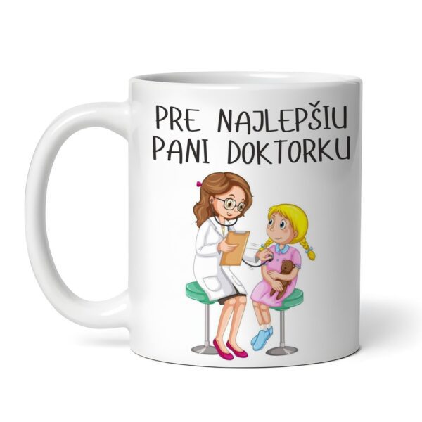 Personalizovaný hrnček s lekárskym motívom a vlastným textom 19