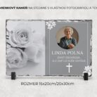 Spomienkový kameň s vlastným textom a fotografiou 16