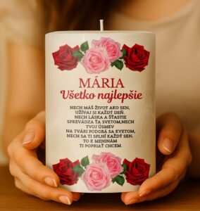 Sviečka k meninám Mária