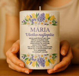 Sviečka k meninám pre Máriu