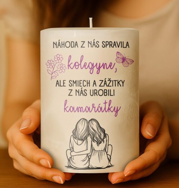 Dekoračná palmová sviečka - Náhoda z nás spravila 3
