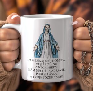 Keramický hrnček - požehnaj môj domov..