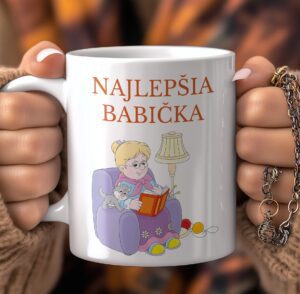 Keramický hrnček - Najlepšia babička 3