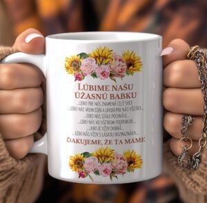 Keramický hrnček - ďakujeme, že ťa máme..