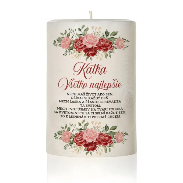 Sviečka k meninám Katke
