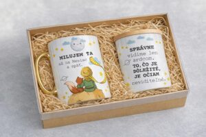 Darčeková sada Malý princ – hrnček & sviečka