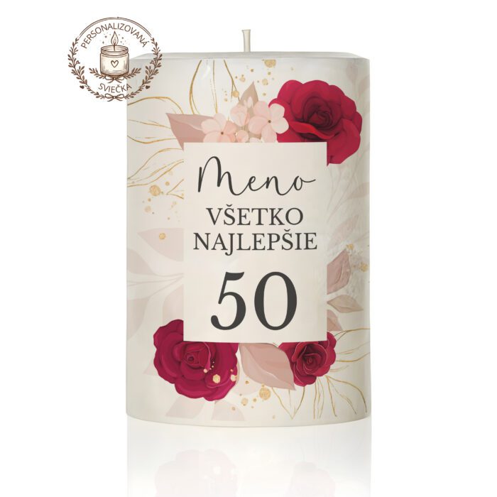 sviečka k narodeninám