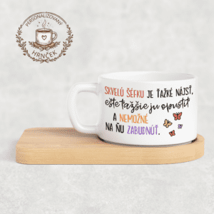 Hrnček pre šéfku – Skvelú šéfku je ťažké nájsť