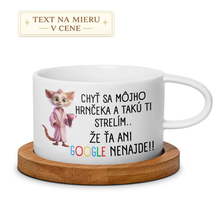 Hrnček – Chyť sa môjho hrnčeka a takú ti strelím, že ťa ani Google nenájde