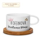 Hrnček – Kofeínová kráľovná (meno na mieru)
