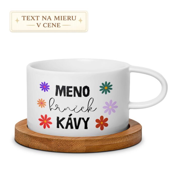 Hrnček s menom – Hrnček kávy pre (meno)
