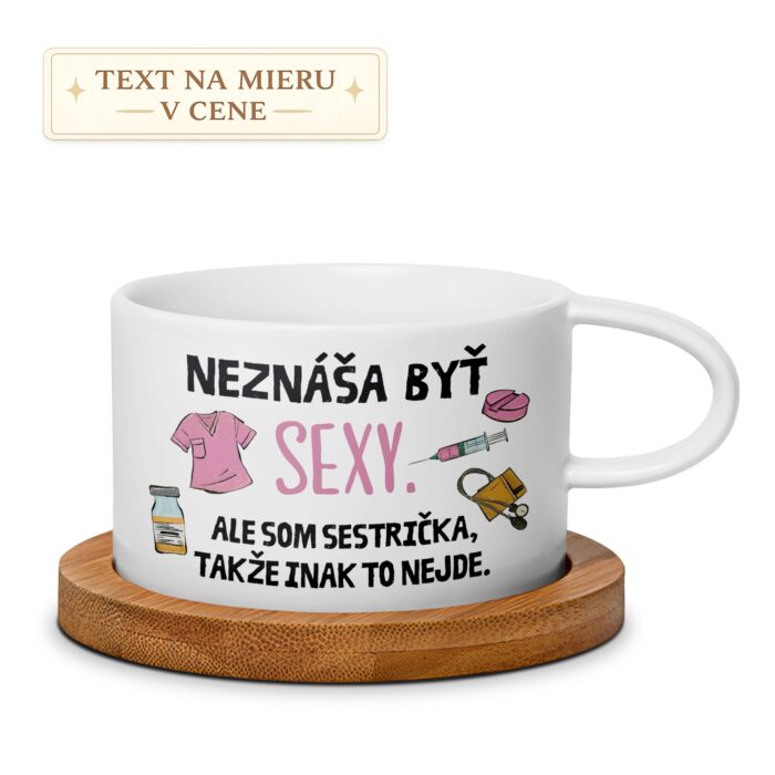 Hrnček pre zdravotnú sestru – Neznáša byť sexy, ale som sestrička