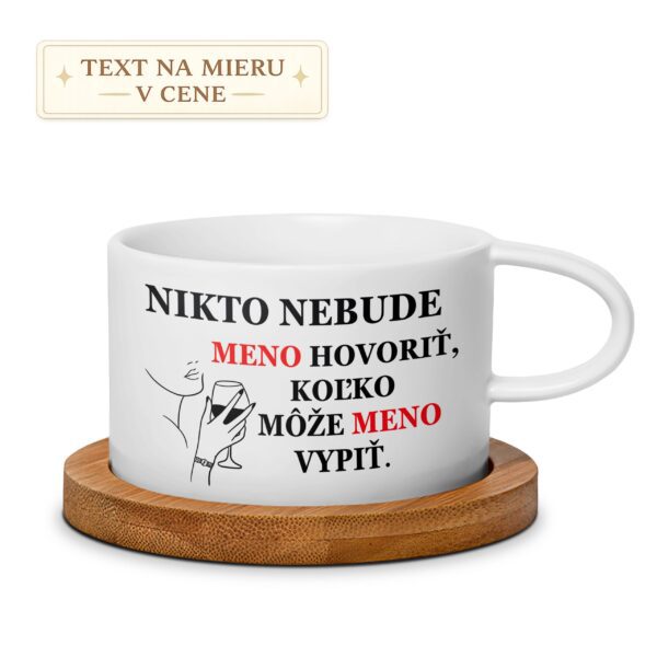 Hrnček – Nikto nebude hovoriť, koľko môžeš vypiť