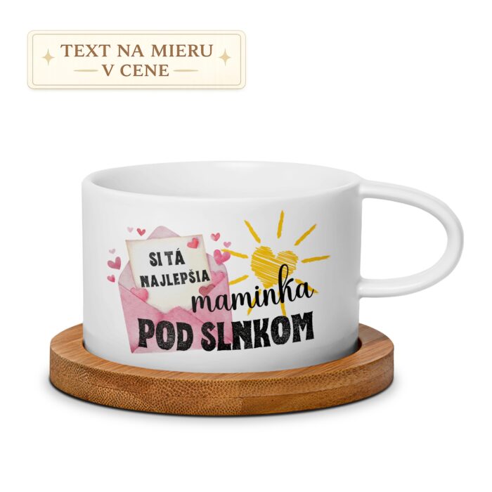 Hrnček pre mamu – Si tá najlepšia maminka pod slnkom Hrnček pre mamu – Si tá najlepšia maminka pod slnkom