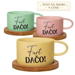 Vtipný hrnček – Furt dačo!