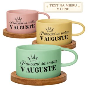 Hrnček Princezné sa rodia v mesiaci