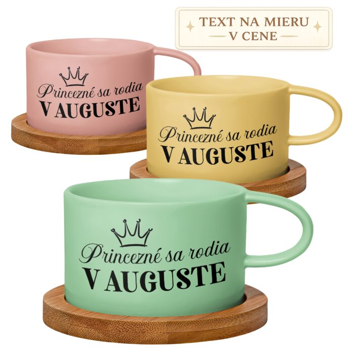 Hrnček Princezné sa rodia v mesiaci