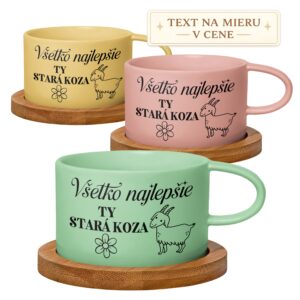 Hrnček Všetko najlepšie ty stará koza