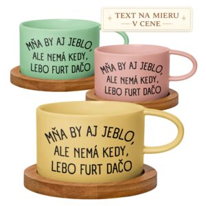 Hrnček Mňa by aj jeblo, ale nemá kedy, lebo furt dačo