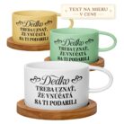 Hrnček pre dedka Dedko, treba uznať, že vnúčatá sa ti podarili